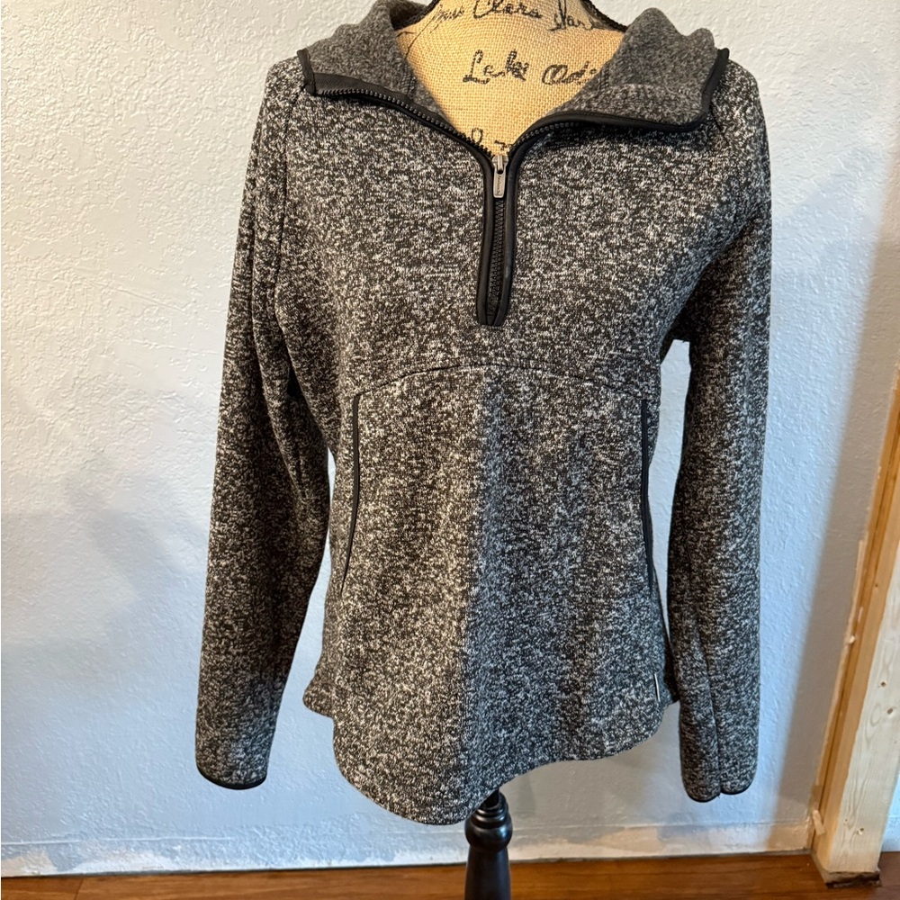 Avalanche Gray Fleece Pullover